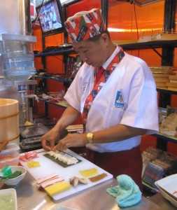 ขายซูชิ ซูชิเคลื่อนที่สามล้อ แฟรนไชส์อาหารญี่ปุ่นราคาถูกกำไรดี “ Dr.Sushi “ 