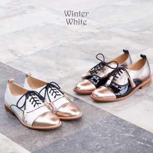 รองเท้าแฟชั่น “Winter White” แนวคิดวินเทจสไตล์ “Loafers&Wingtips”กลยุทธ์สร้างแบรนด์