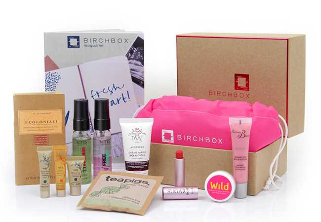 Birchbox มีความมั่นใจในบรรจุภัณฑ์ที่สวยงามของแบรนด์ ดังนั้นเลยทำให้บรรจุภัณฑ์เป็นส่วนหนึ่งของชื่อแบรนด์ของพวกเขา