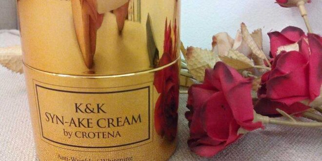ธุรกิจเครื่องสำอาง “K&K SYN-AKE Cream by CROTENA” ครีมพิษงูบำรุงผิว และเมือกหอยทาก
