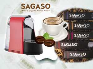 แฟรนไชส์กาแฟ “Sagaso (ซากาโซ่)” ลงทุนหลักพัน เปิดมิติใหม่แห่งการดื่มกาแฟแบบแคปซูล