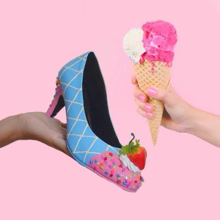 รองเท้าไอศกรีม YuriSundae (